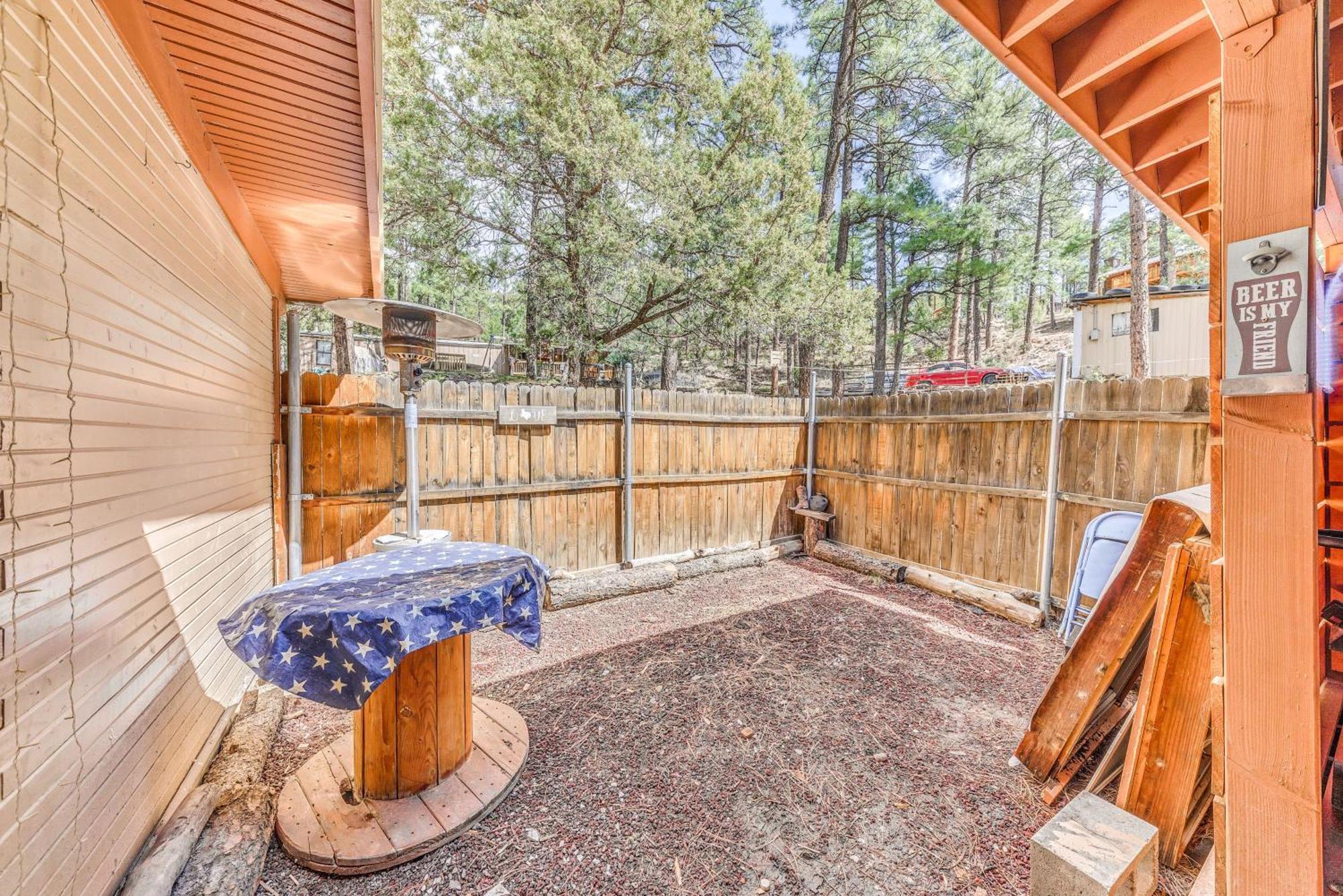 Ruidoso Cabin With Hot Tub - 2 Mi To Grindstone Lake Экстерьер фото